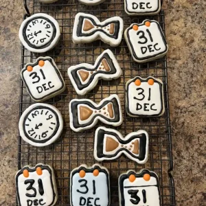 New Year Sugar Cookies