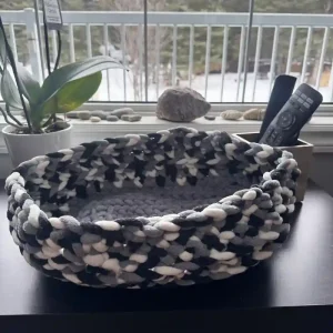 Hand Knitted Pet Bed